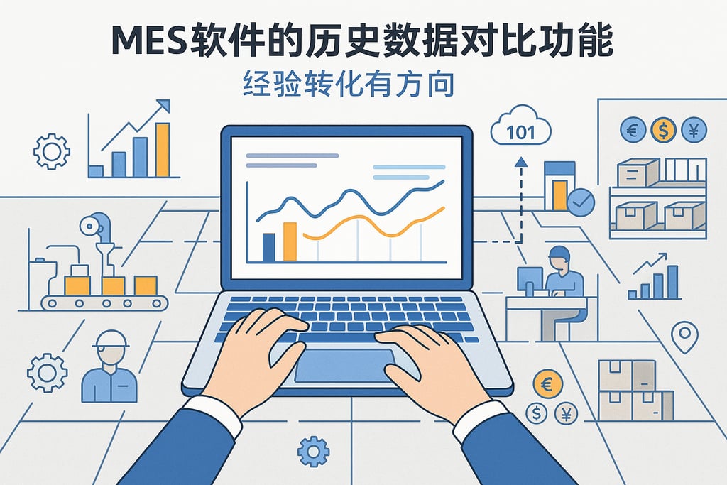 MES 软件的历史数据对比功能，经验转化有方向